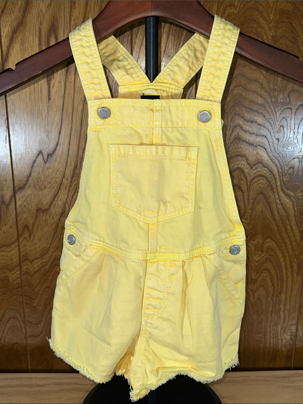 🎉GAP Yellow Denim Shortall Overalls for Kids. D409